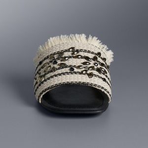 Simply Vera Vera Wang Charden natural sandals